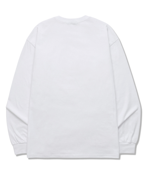 OUSE(オウズ)の「パリスロゴ ロングスリーブ (DLS007) ホワイト(Tシャツ/カットソー・レディース・その他・SMALL/MEDIUM/LARGE/X-LARGE/XX-LARGE)」の2枚目の写真