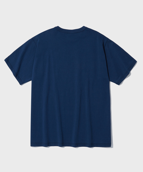 OUTSTANDING（アウトスタンディング）の「V.S.C TEE(FIRST POINT)_LIGHT NAVY（Tシャツ/カットソー・レディース・その他・SMALL）」の2枚目の写真