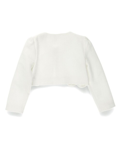 BRANSHES（ブランシェス）の「【フォーマル】ブークレジャケット（スーツジャケット・キッズ・ネイビー/アイボリー・120/130/110）」の9枚目の写真