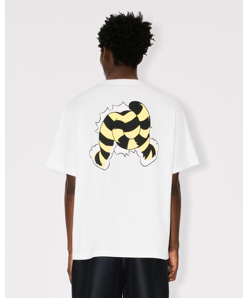 KENZO（ケンゾー）の「'KENZO Wild Tiger' オーバーサイズ Tシャツ イン コットン（Tシャツ/カットソー・メンズ・ホワイト系その他・X-LARGE/MEDIUM/LARGE/X-SMALL/SMALL）」の4枚目の写真