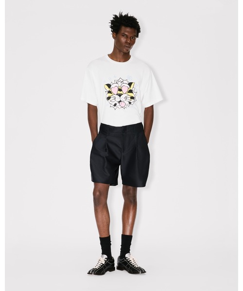 KENZO（ケンゾー）の「'KENZO Wild Tiger' オーバーサイズ Tシャツ イン コットン（Tシャツ/カットソー・メンズ・ホワイト系その他・X-LARGE/MEDIUM/LARGE/X-SMALL/SMALL）」の5枚目の写真
