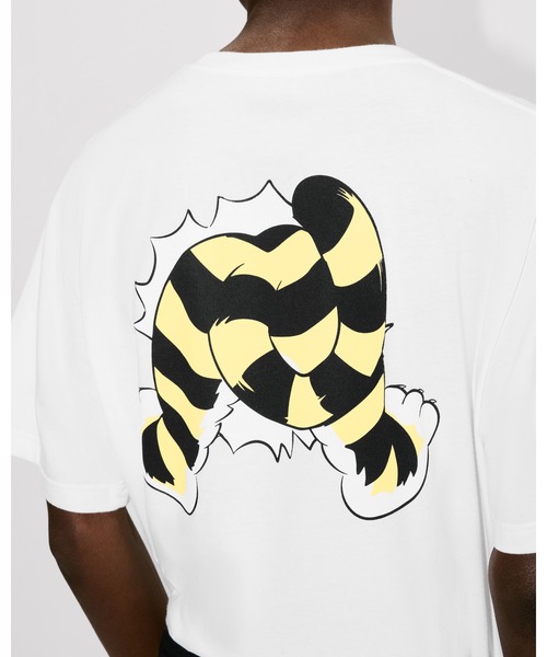 KENZO（ケンゾー）の「'KENZO Wild Tiger' オーバーサイズ Tシャツ イン コットン（Tシャツ/カットソー・メンズ・ホワイト系その他・X-LARGE/MEDIUM/LARGE/X-SMALL/SMALL）」の2枚目の写真