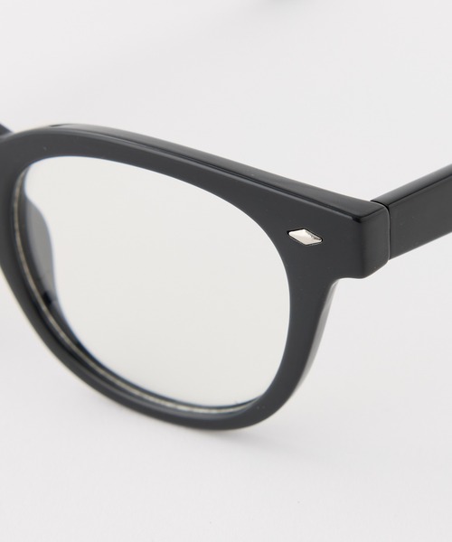 one after another NICE CLAUP（ワンアフターアナザーナイスクラップ）の「黒ブチメガネ（メガネ・レディース・ブラック・FREE）」の3枚目の写真