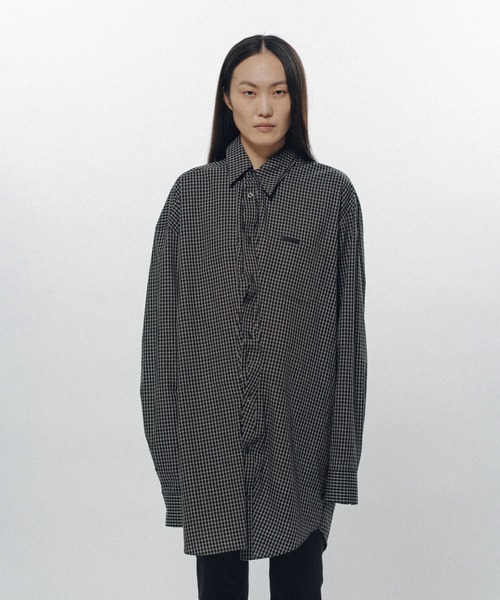 KEISUKEYOSHIDA（ケイスケヨシダ）の「Windward Short Shirt（シャツ/ブラウス・レディース・ブラック/ブルー/ホワイト・S/M/L）」の9枚目の写真