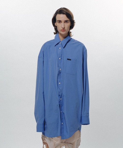 KEISUKEYOSHIDA（ケイスケヨシダ）の「Windward Short Shirt（シャツ/ブラウス・レディース・ブラック/ブルー/ホワイト・S/M/L）」の13枚目の写真