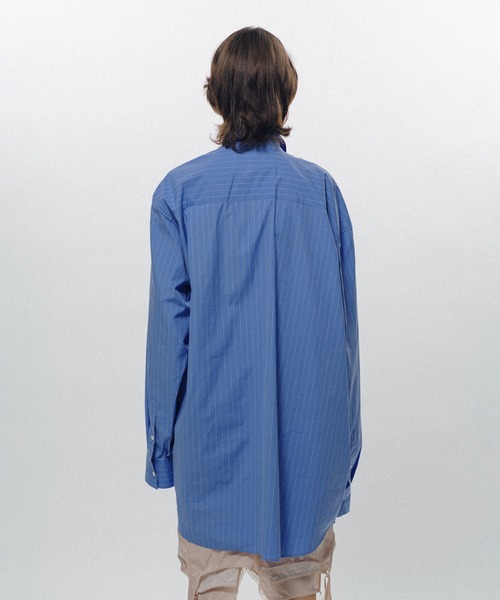 KEISUKEYOSHIDA（ケイスケヨシダ）の「Windward Short Shirt（シャツ/ブラウス・レディース・ブラック/ブルー/ホワイト・S/M/L）」の16枚目の写真