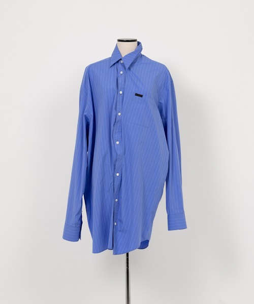 KEISUKEYOSHIDA（ケイスケヨシダ）の「Windward Short Shirt（シャツ/ブラウス・レディース・ブラック/ブルー/ホワイト・S/M/L）」の21枚目の写真