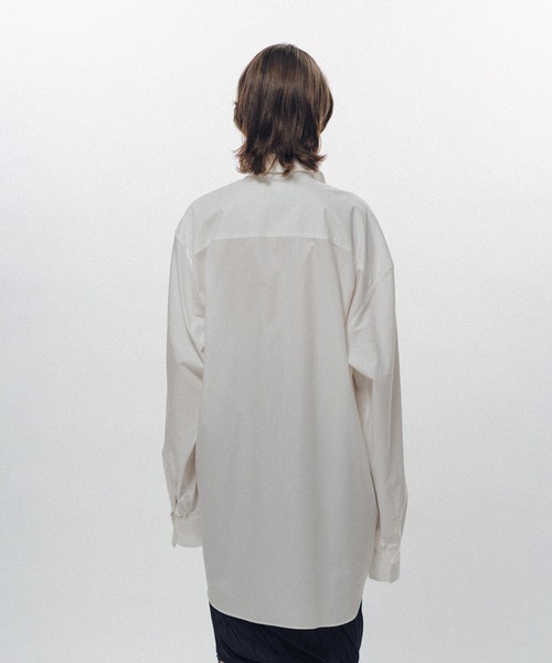 KEISUKEYOSHIDA（ケイスケヨシダ）の「Windward Short Shirt（シャツ/ブラウス・レディース・ブラック/ブルー/ホワイト・S/M/L）」の7枚目の写真