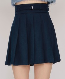 REDYAZEL | メルトンライクプリーツミニスカート(スカート)