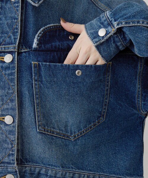 Whim Gazette（ウィムガゼット）の「ワイドGジャン（デニムジャケット