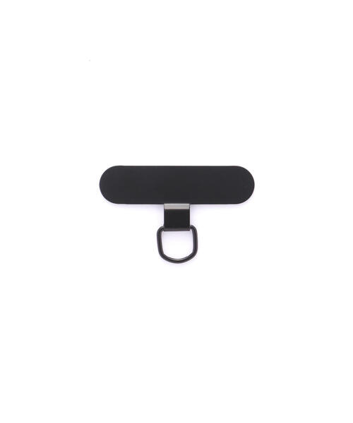 String Ting/ストリングティング/Phone Strap Card-black metal