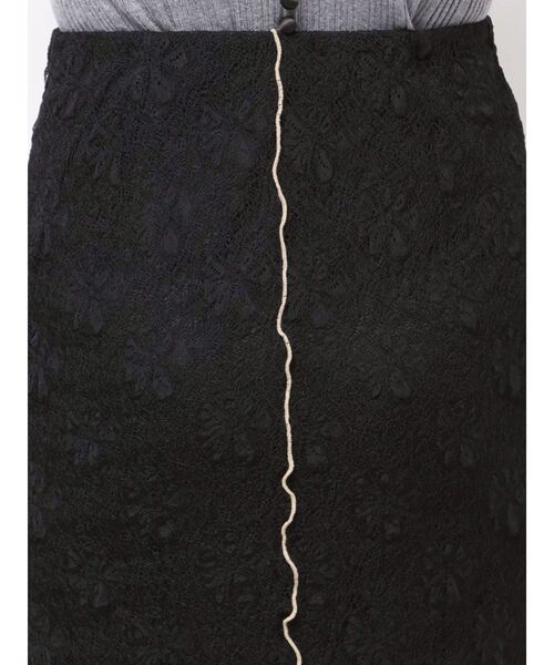 LAGUNAMOON（ラグナムーン）の「レースメローシアースカート（スカート・レディース・ブラック/アイボリー・MEDIUM/SMALL）」の16枚目の写真