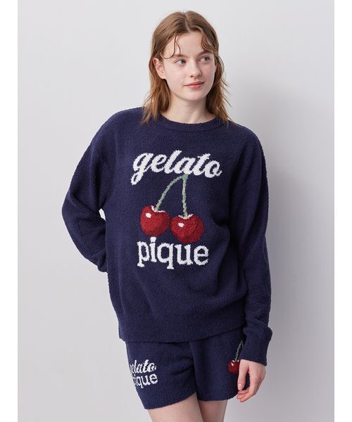 gelato pique Cherry Collection パジャマ gelato pique（ジェラートピケ） パジャマ ルームウェア 「ONLINE限定
