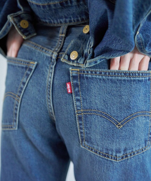 Levi's（リーバイス）の「Levi's/リーバイス SOFT GRUNGE LOOSE BOOT（デニムパンツ・レディース・ダークインディゴブルー・23inch/24inch/25inch/26inch/27inch/28inch）」の5枚目の写真