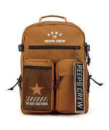 PEEPS（ピープス）の「ABWU backpack(brown)（バックパック/リュック）」