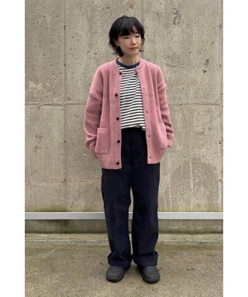 SOUNDSLIFE(サウンズライフ)の「Heavy Wool Cardigan Pink(カーディガン/ボレロ・メンズ・その他・M/L/XL)」の15枚目の写真