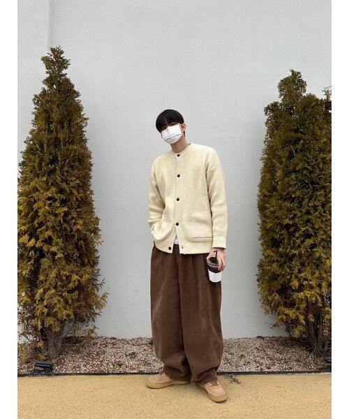 SOUNDSLIFE(サウンズライフ)の「Heavy Wool Cardigan Pink(カーディガン/ボレロ・メンズ・その他・M/L/XL)」の17枚目の写真