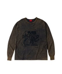 CONECTX（コネクト エックス）の「Washed Graphic Long Sleeve（Tシャツ/カットソー）」