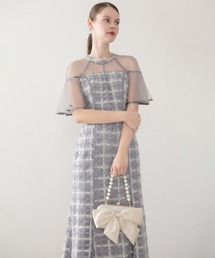 Leja（レジャ）の「【LEJA】2WAYビッグリボンパールハンドルバッグ結婚式 パーティー 成人式 二次会 同窓会 お呼ばれ オケージョン 20代 30代（ハンドバッグ）」