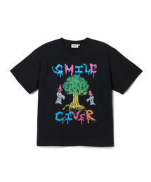 ツリー 半袖 Tシャツ - ブラック