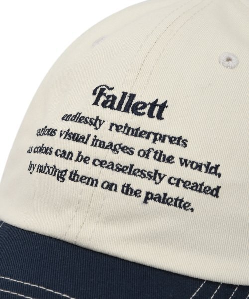 Fallett(ファレット)の「カラー ミックス ボールキャップ ネイビー(キャップ・レディース・その他・FREE)」の3枚目の写真