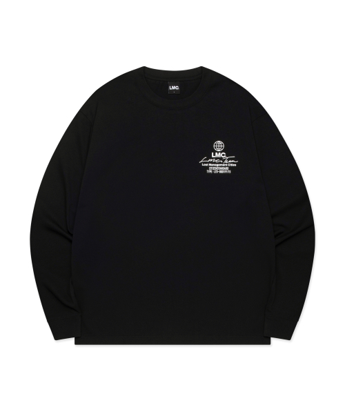 LMCの「SIGNATURE GLOBE LONG SLV TEE black(Tシャツ/カットソー・レディース・その他・S/M/L)」の1枚目の写真
