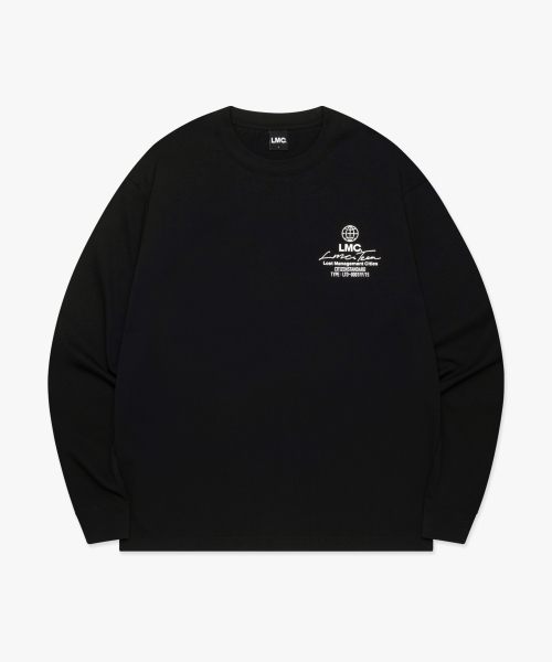 LMCの「SIGNATURE GLOBE LONG SLV TEE black(Tシャツ/カットソー・レディース・その他・S/M/L)」の3枚目の写真