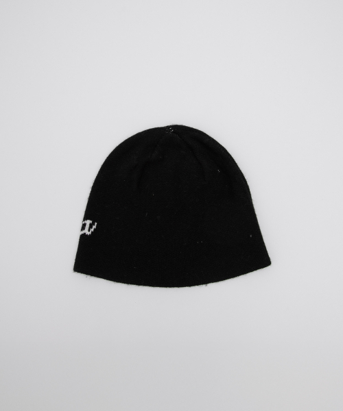 LOGO JAQUARD BEANIE BLACK（ニットキャップ/ビーニー）｜ROLAROLA