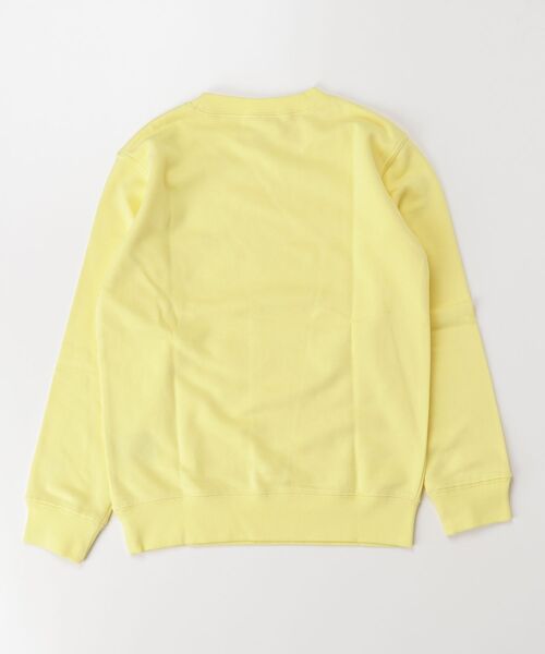 Champion（チャンピオン）の「【Champion/チャンピオン】キッズ ベーシック クルーネックスウェットシャツ（Tシャツ/カットソー・キッズ・アクア/ライトイエロー/ヘザーグレー/ブラック系その他・160/150/140/120/130/110/100）」の5枚目の写真