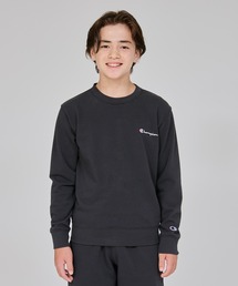 Champion（チャンピオン）の「【Champion チャンピオン】キッズ ベーシック クルーネックスウェットシャツ（Tシャツ/カットソー）」