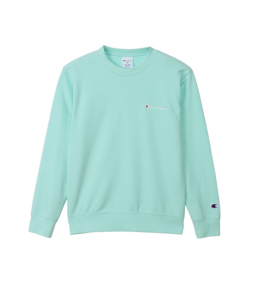 Champion（チャンピオン）の「【Champion/チャンピオン】キッズ ベーシック クルーネックスウェットシャツ（Tシャツ/カットソー・キッズ・アクア/ライトイエロー/ヘザーグレー/ブラック系その他・160/150/140/120/130/110/100）」の3枚目の写真