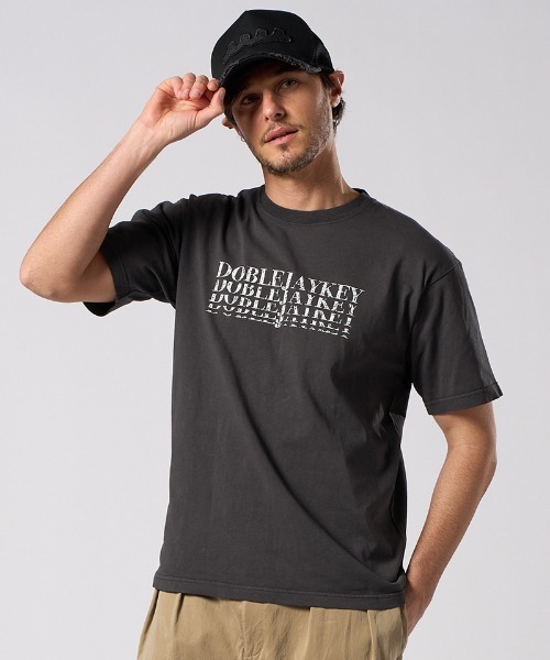 wjk(ダヴルジェイケイ)の「mko13371- wave cut-off mesh cap メッシュキャップ(810 mw05i)(キャップ・メンズ・ブラック/ブラック×ホワイト・FREE)」の14枚目の写真