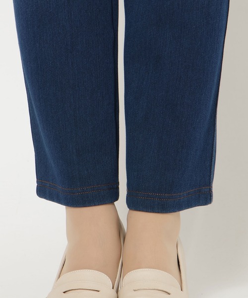 Rose Tiara（ローズティアラ）の「【伸縮性◎】ニットデニムパンツ（デニムパンツ・レディース・ネイビー・38/42/46）」の18枚目の写真