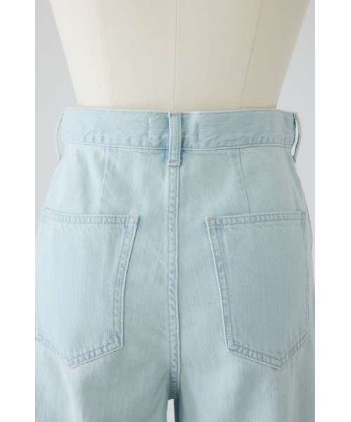 RIM.ARK（リムアーク）の「【PRE ORDER】Stylish work denim PT（デニムパンツ・レディース・ブラック/ブルー・36/38）」の16枚目の写真