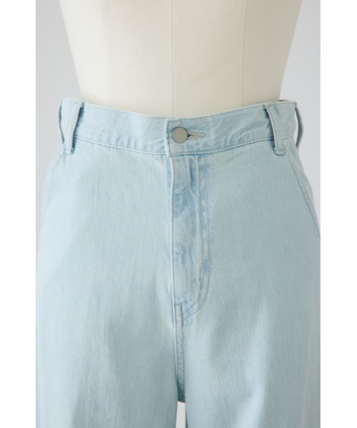 RIM.ARK（リムアーク）の「【PRE ORDER】Stylish work denim PT（デニムパンツ・レディース・ブラック/ブルー・36/38）」の7枚目の写真