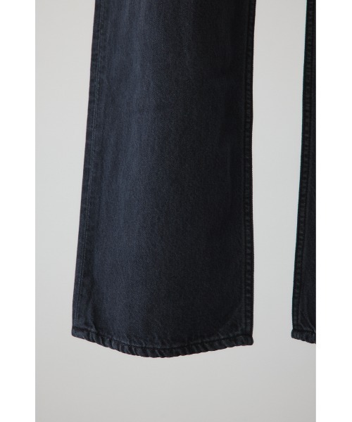 RIM.ARK（リムアーク）の「【PRE ORDER】Stylish work denim PT（デニムパンツ・レディース・ブラック/ブルー・36/38）」の5枚目の写真