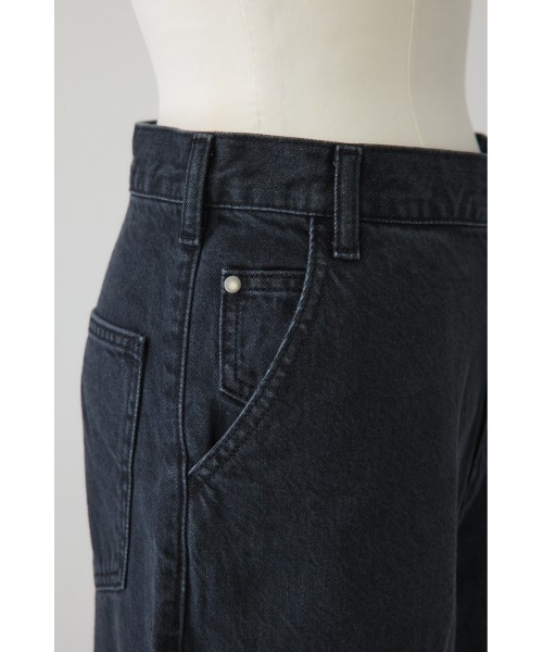 RIM.ARK（リムアーク）の「【PRE ORDER】Stylish work denim PT（デニムパンツ・レディース・ブラック/ブルー・36/38）」の6枚目の写真