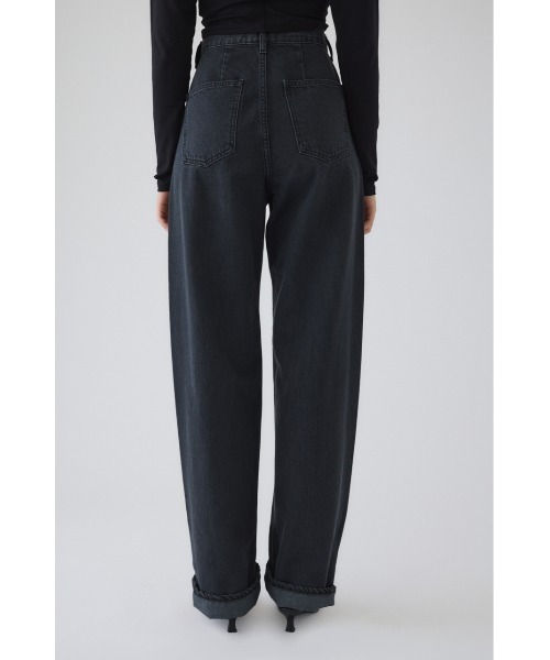 RIM.ARK（リムアーク）の「Stylish work denim PT スタイリッシュワークデニムパンツ（デニムパンツ・レディース・ブラック/ブルー・38/36）」の11枚目の写真