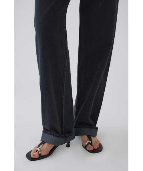 RIM.ARK（リムアーク）の「Stylish work denim PT スタイリッシュワークデニムパンツ（デニムパンツ・レディース・ブラック/ブルー・38/36）」の15枚目の写真