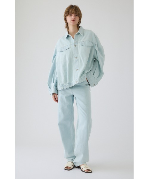 RIM.ARK（リムアーク）の「Stylish work denim PT スタイリッシュワークデニムパンツ（デニムパンツ・レディース・ブラック/ブルー・38/36）」の17枚目の写真