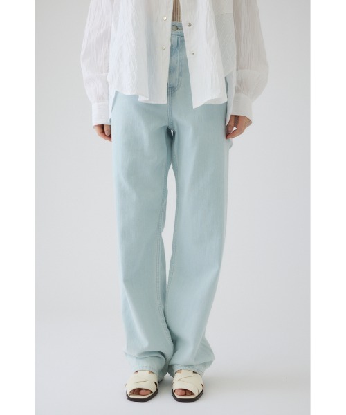 RIM.ARK（リムアーク）の「Stylish work denim PT スタイリッシュワークデニムパンツ（デニムパンツ・レディース・ブラック/ブルー・38/36）」の19枚目の写真