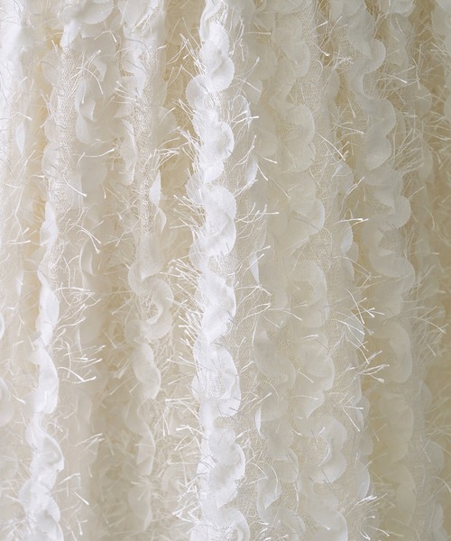 NOGLE（ノグル）の「【NOGLE/ノグル】ペタルシャギーバルーンミニキャミワンピース（ワンピース・レディース・ブラック/アイボリー・FREE）」の22枚目の写真