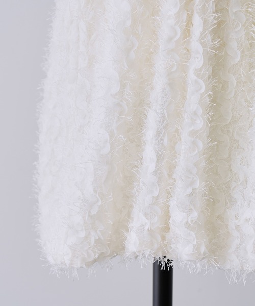 NOGLE（ノグル）の「【NOGLE/ノグル】ペタルシャギーバルーンミニキャミワンピース（ワンピース・レディース・ブラック/アイボリー・FREE）」の21枚目の写真