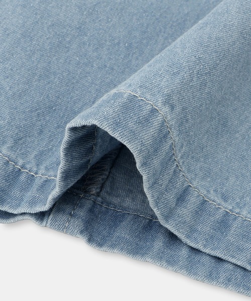 ROPE' PICNIC（ロペピクニック）の「【KIDS/キッズ】ハートポケットストレートワイドデニムパンツ（デニムパンツ・キッズ・サックスブルー/ネイビー・L/M/S）」の3枚目の写真