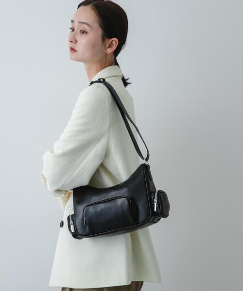 SENSE OF PLACE by URBAN RESEARCH（センスオブプレイスバイアーバンリサーチ）の「3Pポケットバッグ（ショルダーバッグ・レディース・ベージュ/ブラック/アイボリー・ONE）」の21枚目の写真