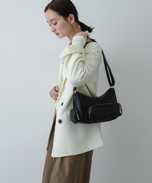 SENSE OF PLACE by URBAN RESEARCH（センスオブプレイスバイアーバンリサーチ）の「3Pポケットバッグ（ショルダーバッグ・レディース・ベージュ/ブラック/アイボリー・ONE）」の22枚目の写真