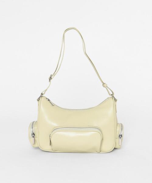 SENSE OF PLACE by URBAN RESEARCH（センスオブプレイスバイアーバンリサーチ）の「3Pポケットバッグ（ショルダーバッグ・レディース・ベージュ/ブラック/アイボリー・ONE）」の5枚目の写真