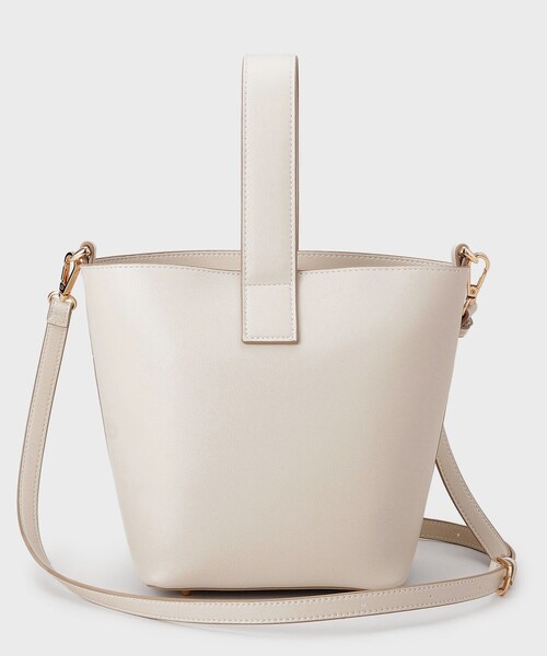 THE SHOP TK （ザ ショップ ティーケー ）の「ワンハンドルバッグ（ショルダーバッグ・レディース・ブラウン系その他/アイボリー・00）」の6枚目の写真