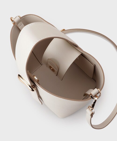 THE SHOP TK （ザ ショップ ティーケー ）の「ワンハンドルバッグ（ショルダーバッグ・レディース・ブラウン系その他/アイボリー・00）」の8枚目の写真