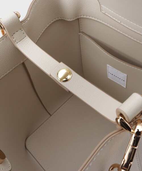 THE SHOP TK （ザ ショップ ティーケー ）の「ワンハンドルバッグ（ショルダーバッグ・レディース・ブラウン系その他/アイボリー・00）」の14枚目の写真